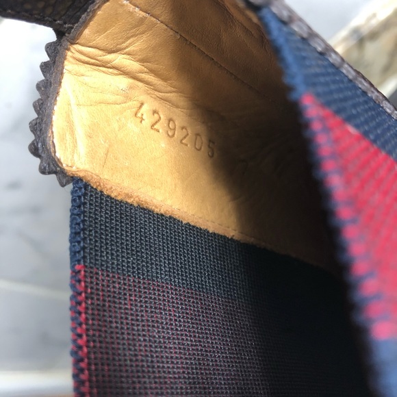 Gucci Leather Boots with Web - Picture 7 of 11